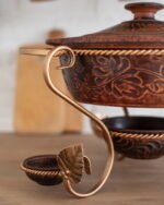 Садж "Жаровня з соусниками" 3 л - Зображення 6