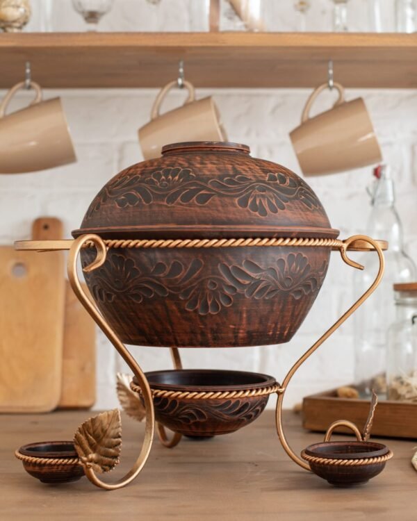 Садж "Макітра з соусниками" 3,5 л - Зображення 9