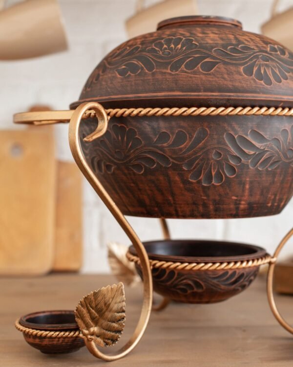 Садж "Макітра з соусниками" 3,5 л - Зображення 8