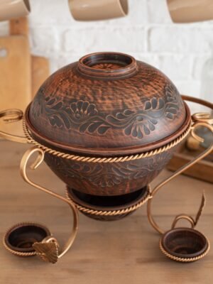 Садж "Макітра з соусниками" 3,5 л