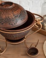 Садж "Макітра з соусниками" 3,5 л - Зображення 5