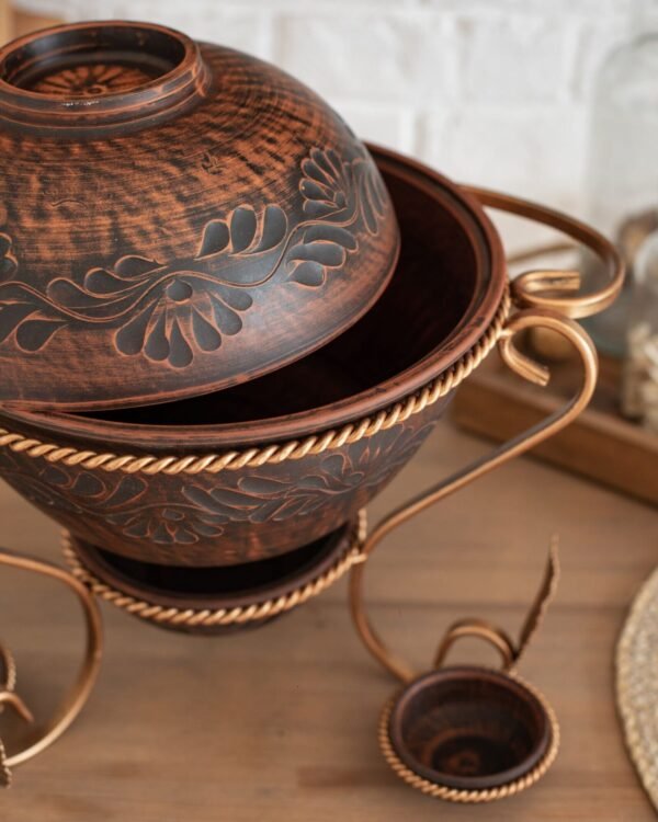 Садж "Макітра з соусниками" 3,5 л - Зображення 5