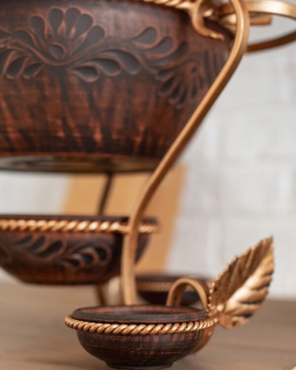 Садж "Макітра з соусниками" 3,5 л - Зображення 3