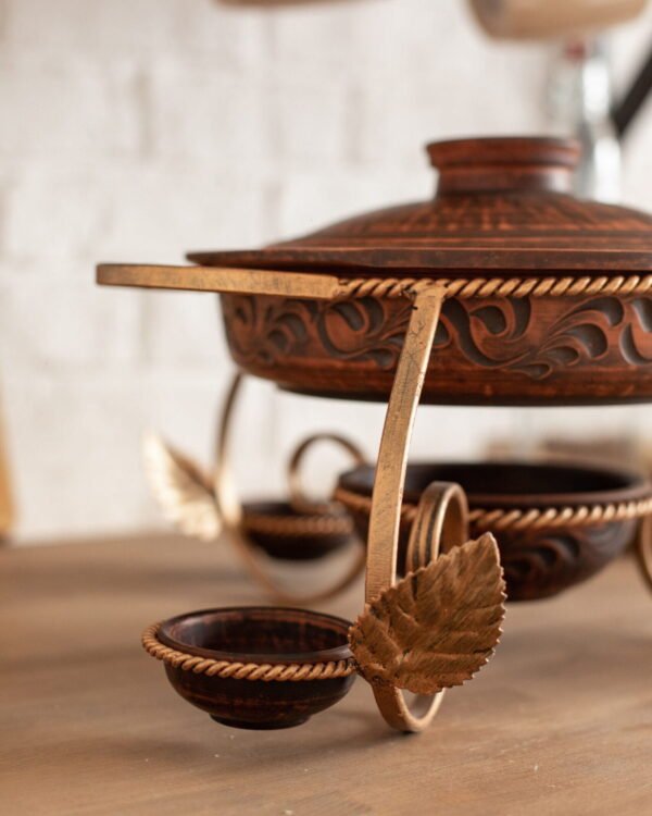 Садж "Сковорідка з соусниками" 1,8 л - Зображення 2