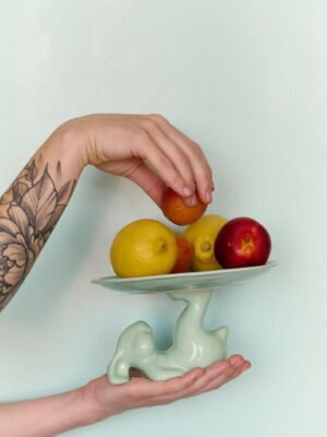 Тарілочка "Кролик" (М'ята)