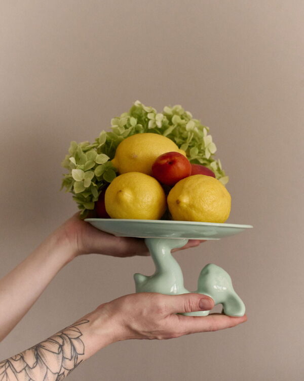 Тарілочка "Кролик" (М'ята) - Зображення 2