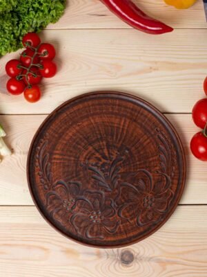 Тарілка плоска "квіточка" 25 см