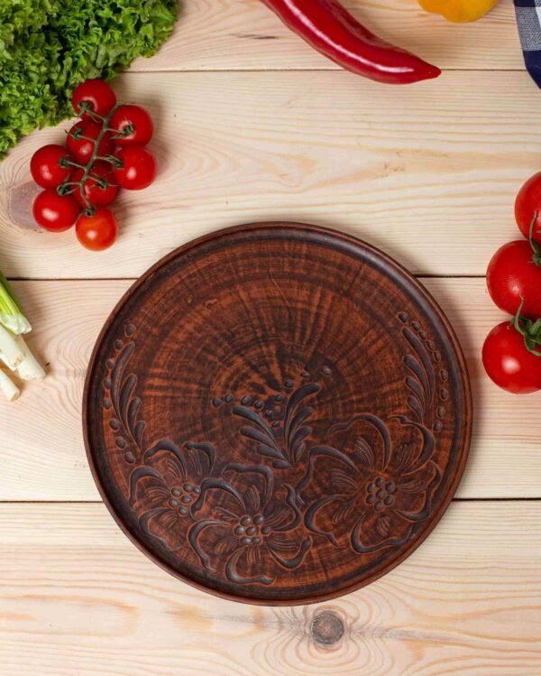 img_0350-scaled-e1722876829633.jpg Тарілка плоска "квіточка" 25 см - Зображення 1