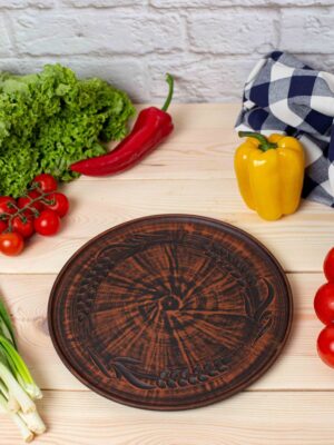 Тарілка плоска "колосок" 25 см