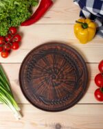 Тарілка плоска "колосок" 25 см