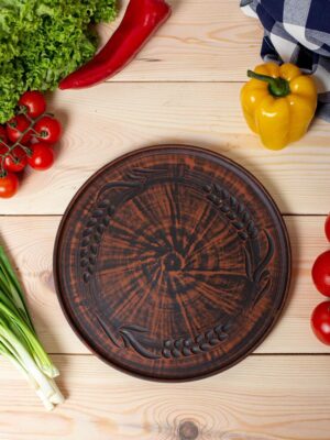 Тарілка плоска "колосок" 25 см