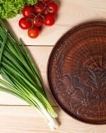 Тарілка плоска "квіточка" 25 см - Зображення 3