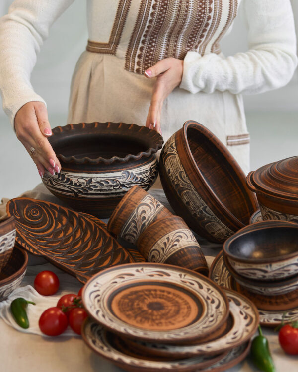 Набір "Галушки ангоб" + ПОДАРУНОК (6 персон) - Зображення 3