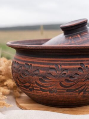 Шашличниця гончарна 6 л