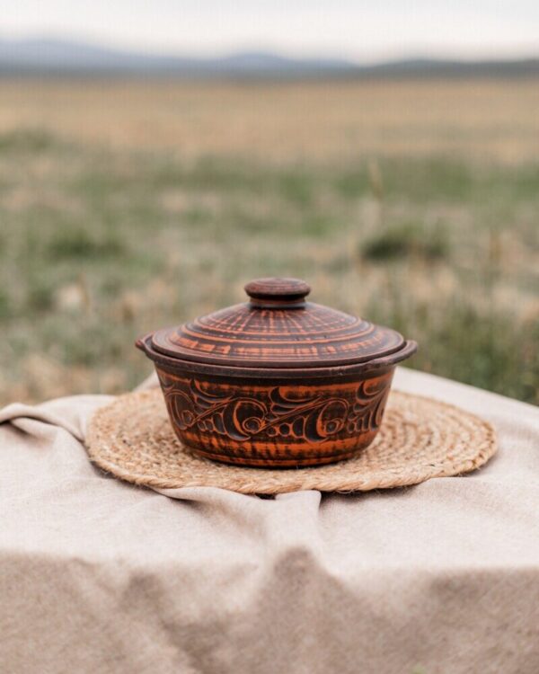 Жарівня різьблена 2 л - Зображення 2