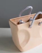 Ваза “Сумочка” беж - Зображення 3