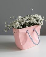 Ваза “Сумочка” рожева - Зображення 4