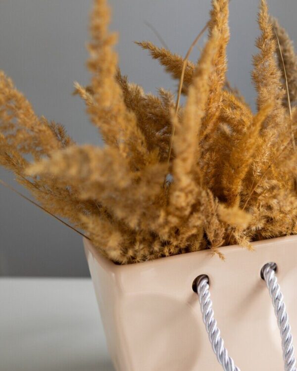 Ваза “Сумочка” беж - Зображення 2