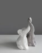 Пара слонів (білий + сірий) - Зображення 2