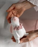 Статуетка "Зайчик з трояндами" - Зображення 2