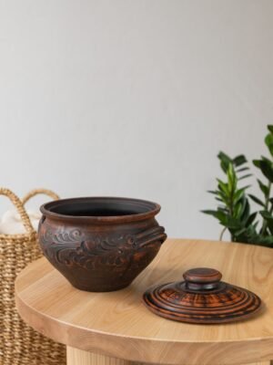 Супник різьблений з ручками 2,5 л