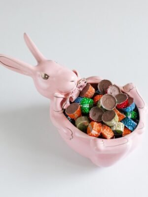 Цукерниця "Кролик" рожевий