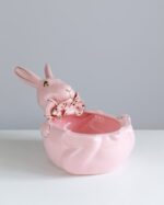 Цукерниця "Кролик" рожевий