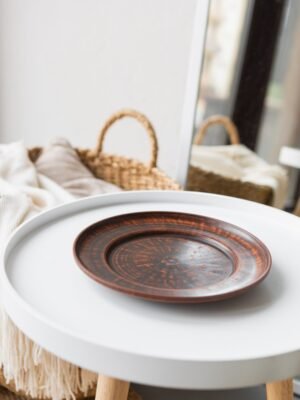 Тарілка пласка 21 см (гладка)