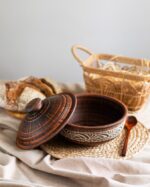 Жаровня середня 2,3 л (ангоб) - Зображення 3