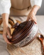 Жаровня середня 2,3 л (ангоб) - Зображення 2