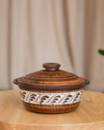 Жаровня різьблена (ангоб) 2 л