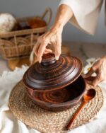 Сковорода із червоної глини 1,8 л - Зображення 4