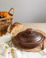 Сковорода із червоної глини 1,8 л