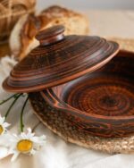 Сковорода із червоної глини 1,8 л - Зображення 2