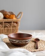 Миска глибока 0,8 л (ангоб)