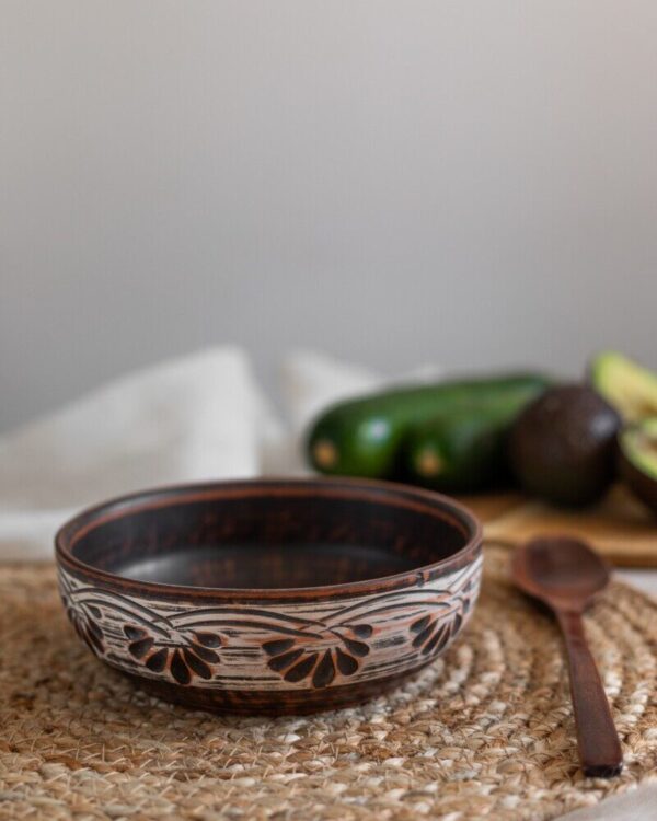 Миска дніпровська 650 мл (ангоб) - Зображення 5