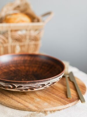 Миска для вареників 1.4 л (ангоб)