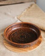 Млинниця із червоної глини 27 см - Зображення 3