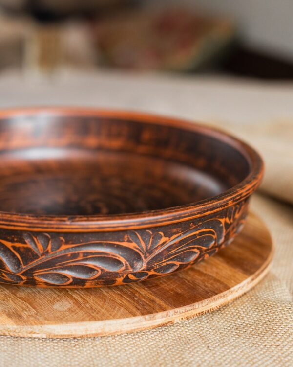 Млинниця із червоної глини 27 см - Зображення 4