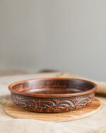 Млинниця із червоної глини 27 см