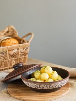 Жаровня мала 1,4 л (ангоб)