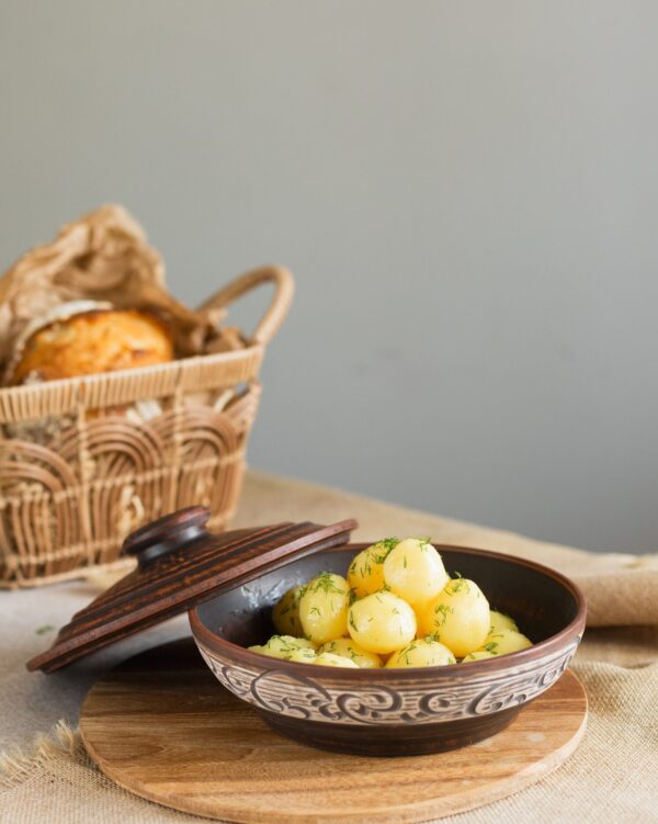 Жаровня мала 1,4 л (ангоб) - Зображення 2