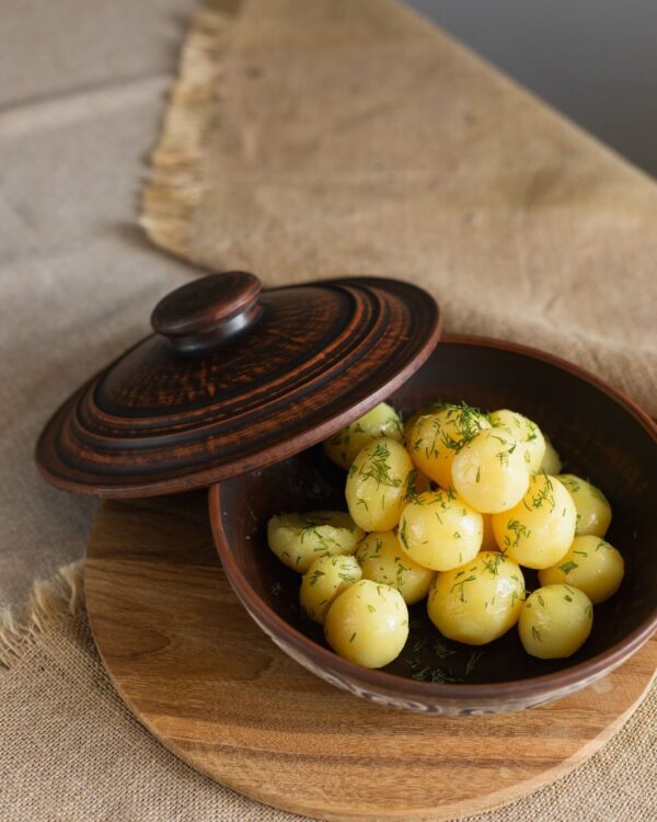 Жаровня мала 1,4 л (ангоб) - Зображення 4