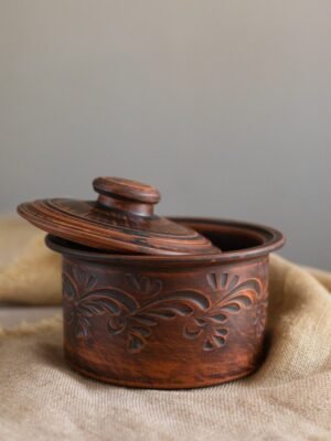 Каструля (жаровня) різьблена 2 л