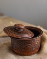 Каструля (жаровня) різьблена 2 л - Зображення 4