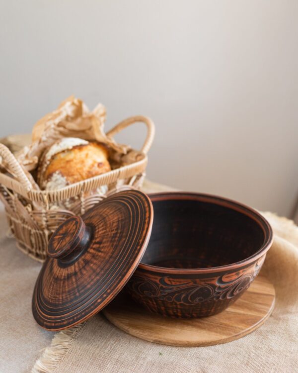 Макітра з кришкою 3,3 л - Зображення 2