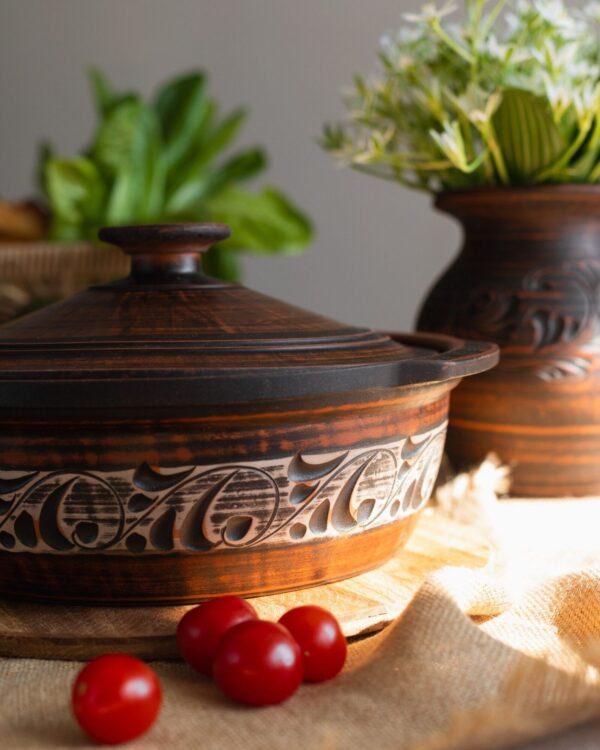 Сковорода глибока 3 л (ангоб) - Зображення 5