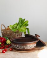 Сковорода глибока 3 л (ангоб) - Зображення 2