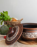 Шашличниця гончарна (ангоб) 6 л - Зображення 3