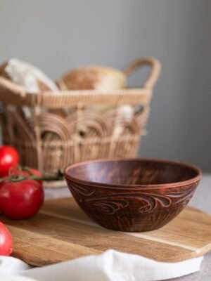 Миска глибока різьблена 0,8 л